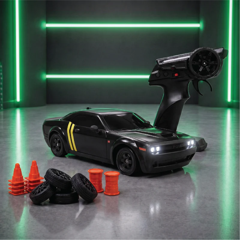 Dodge Challenger SRT – 4WD RC Muscle Drift Car